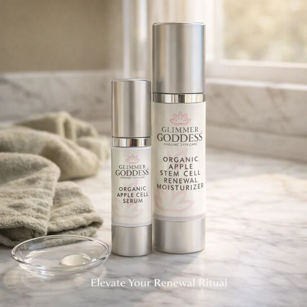 Cellular Renewal Duo – Apple Stem Cell Serum + Moisturizer - Image 3