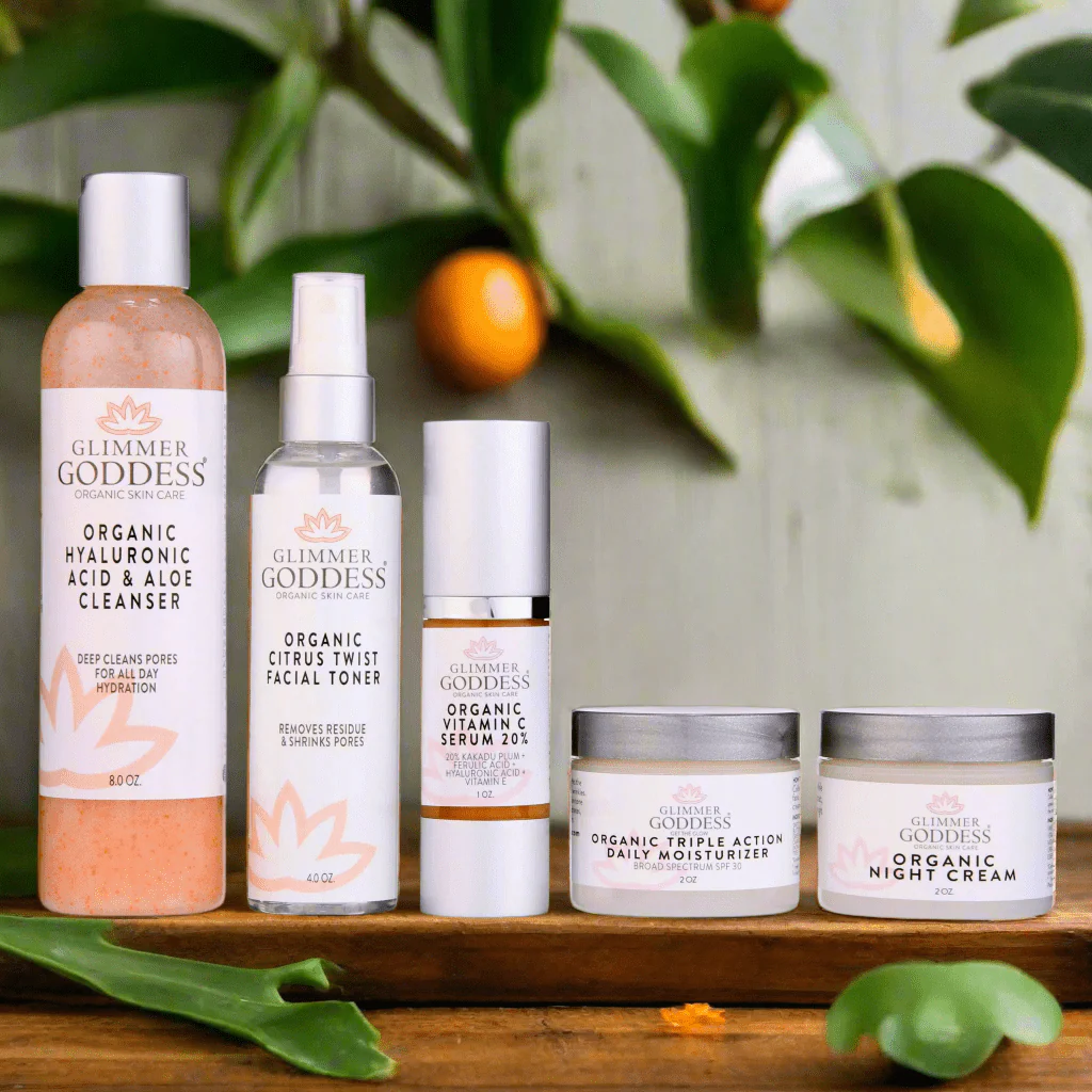 Complete Organic Anti-Wrinkle 5-Step Kit with Vitamin C & SPF 30 - Image 10