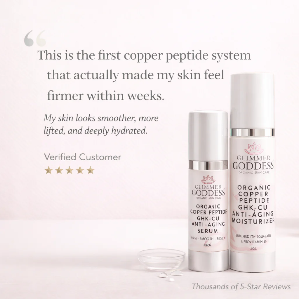 Copper Peptide Duo – Anti-Aging Serum & Moisturizer - Image 3