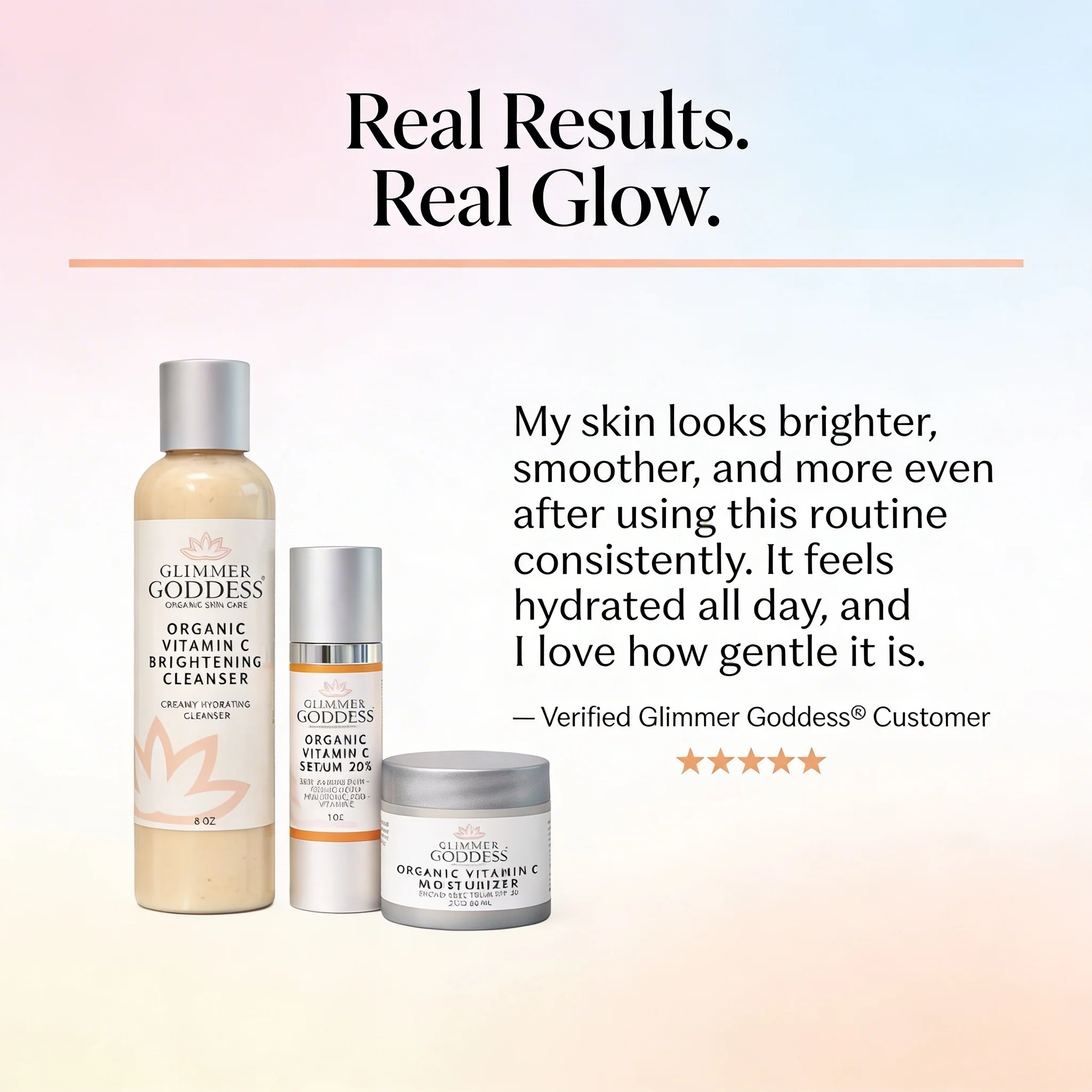 Morning Glow Routine – Vitamin C 3-Step Brightening System - Image 4