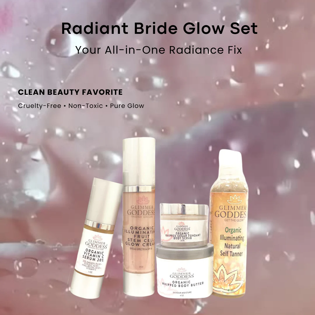 Organic Bridal Glow Essentials Bundle – Complete Wedding Day Skincare for Radiant Bride - Image 6