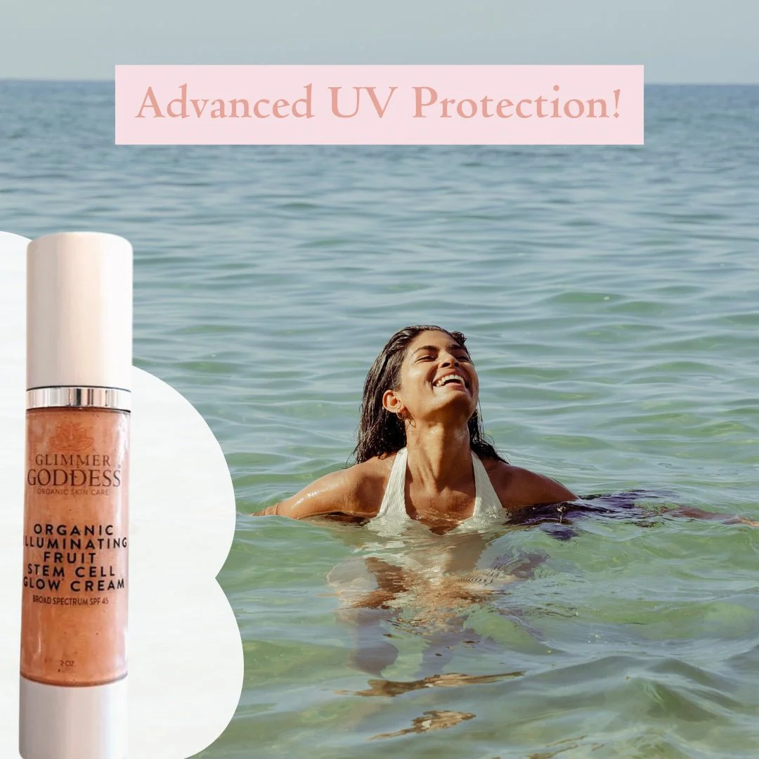 Organic CC Cream with SPF 45 – Illuminating Fruit Stem Cell Glow Cream with Reef-Safe Sunscreen - Image 5
