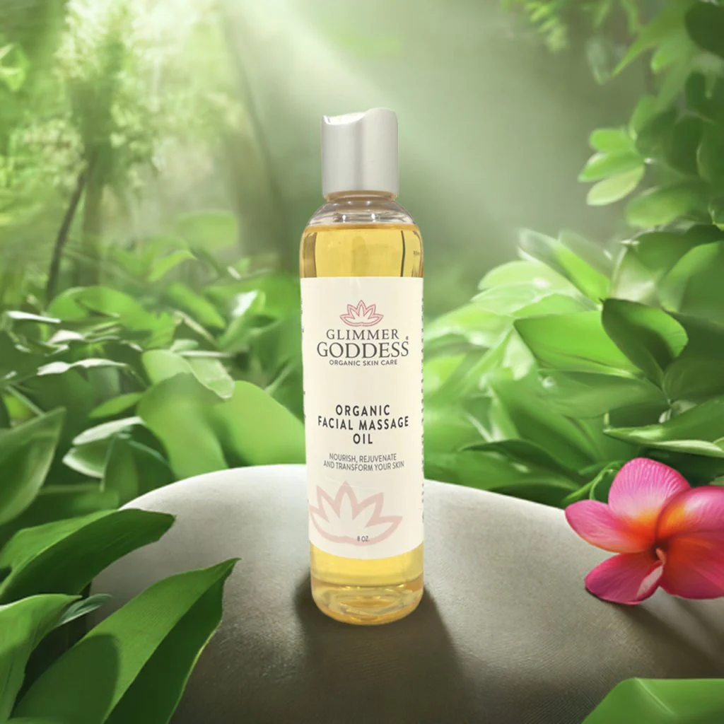 Organic Facial Massage Oil – Anti-Aging Treatment - Image 3