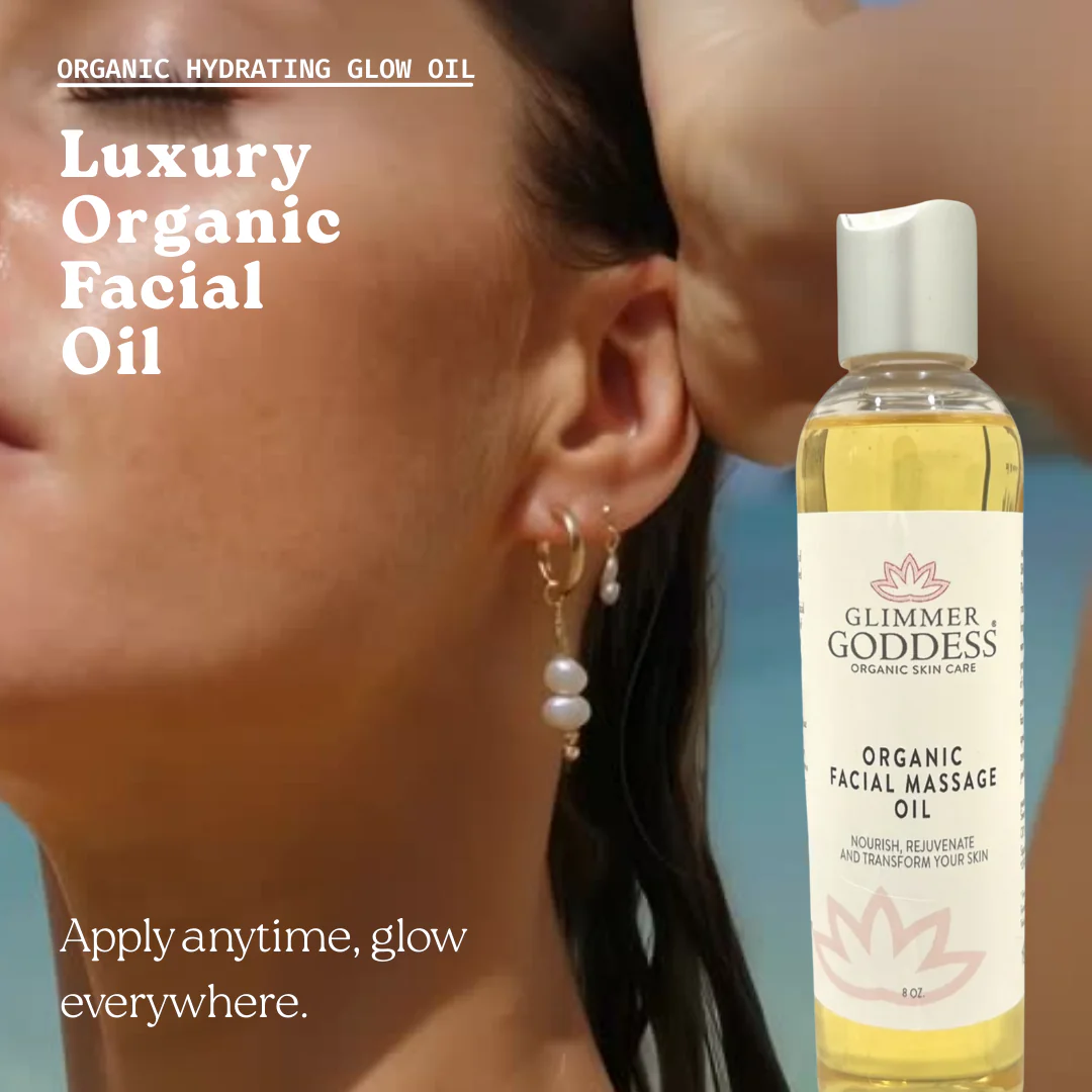 Organic Facial Massage Oil – Anti-Aging Treatment - Image 9