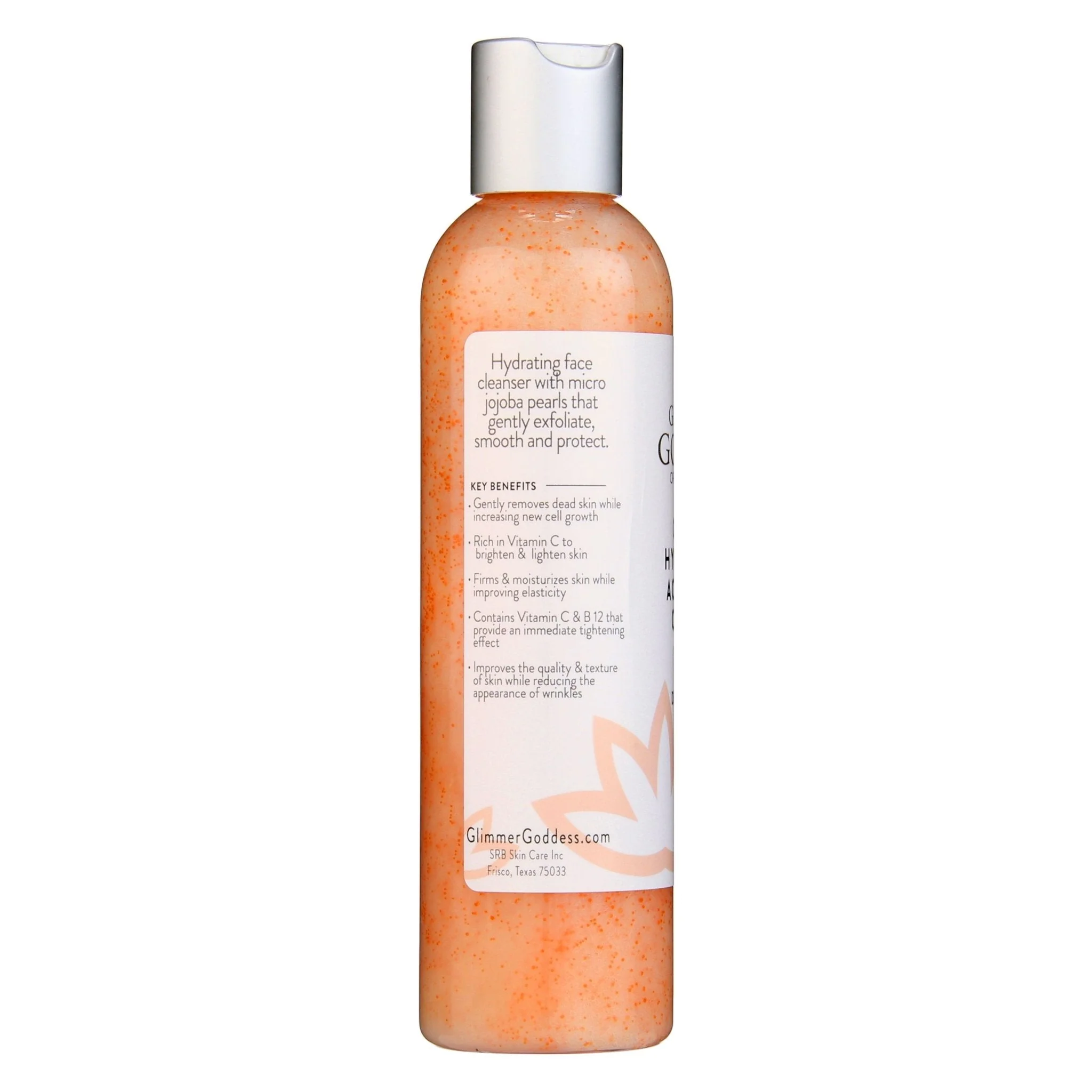 Organic Hydrating Facial Cleanser with Exfoliating Jojoba Beads – 8 oz - Image 6