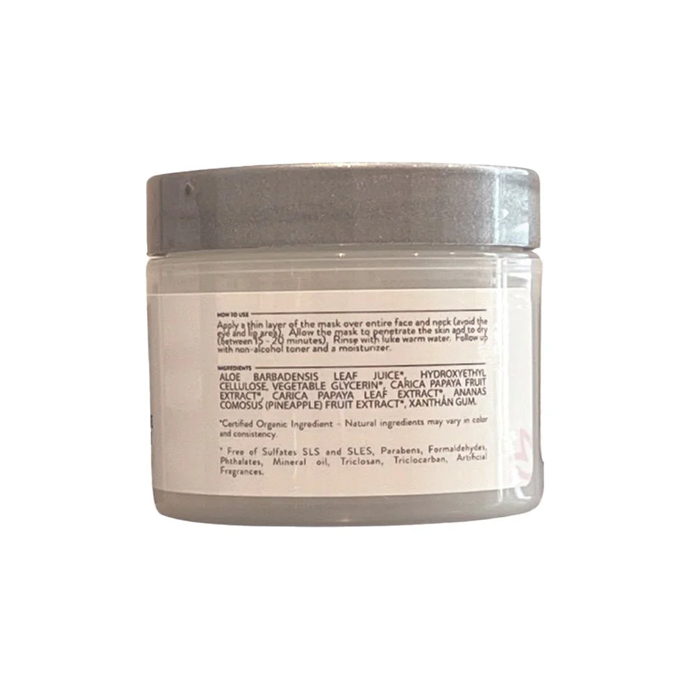 Organic Papaya Pineapple Enzyme Face Mask – Gentle Exfoliating Treatment - Image 6