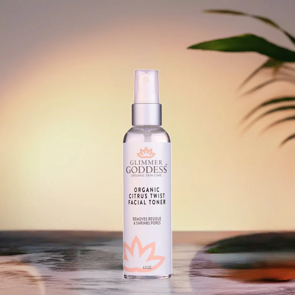 Organic Rose Water Facial Toner – Citrus Twist Toner with Witch Hazel & Aloe for Pore Tightening - Image 4