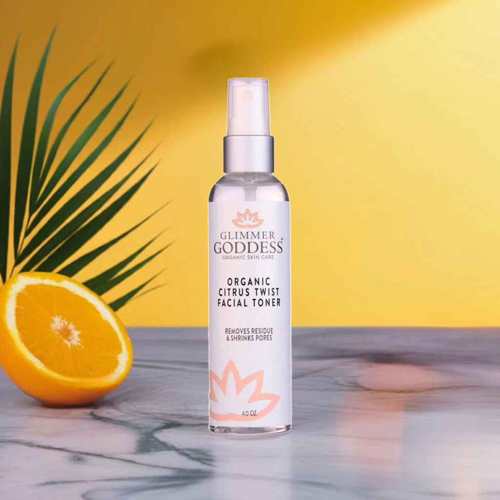 Organic Rose Water Facial Toner – Citrus Twist Toner with Witch Hazel & Aloe for Pore Tightening - Image 5