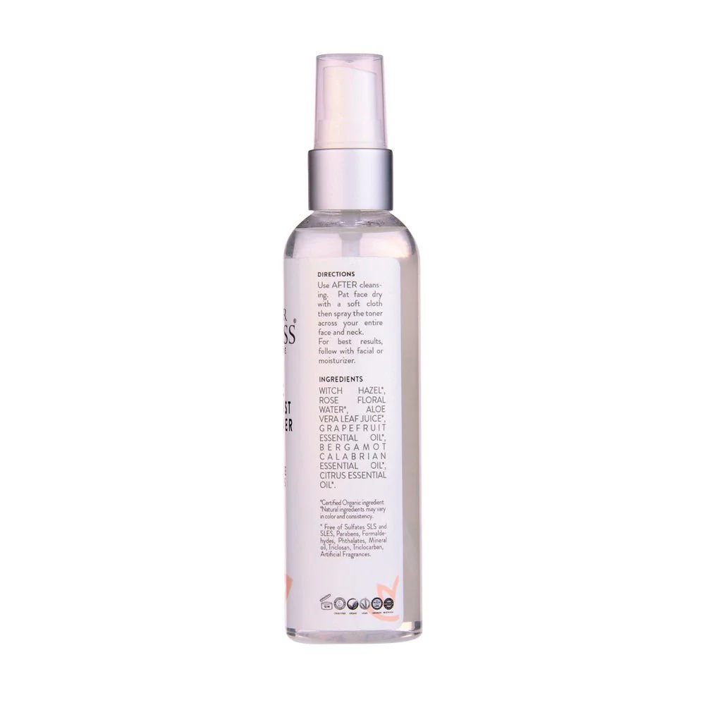 Organic Rose Water Facial Toner – Citrus Twist Toner with Witch Hazel & Aloe for Pore Tightening - Image 7