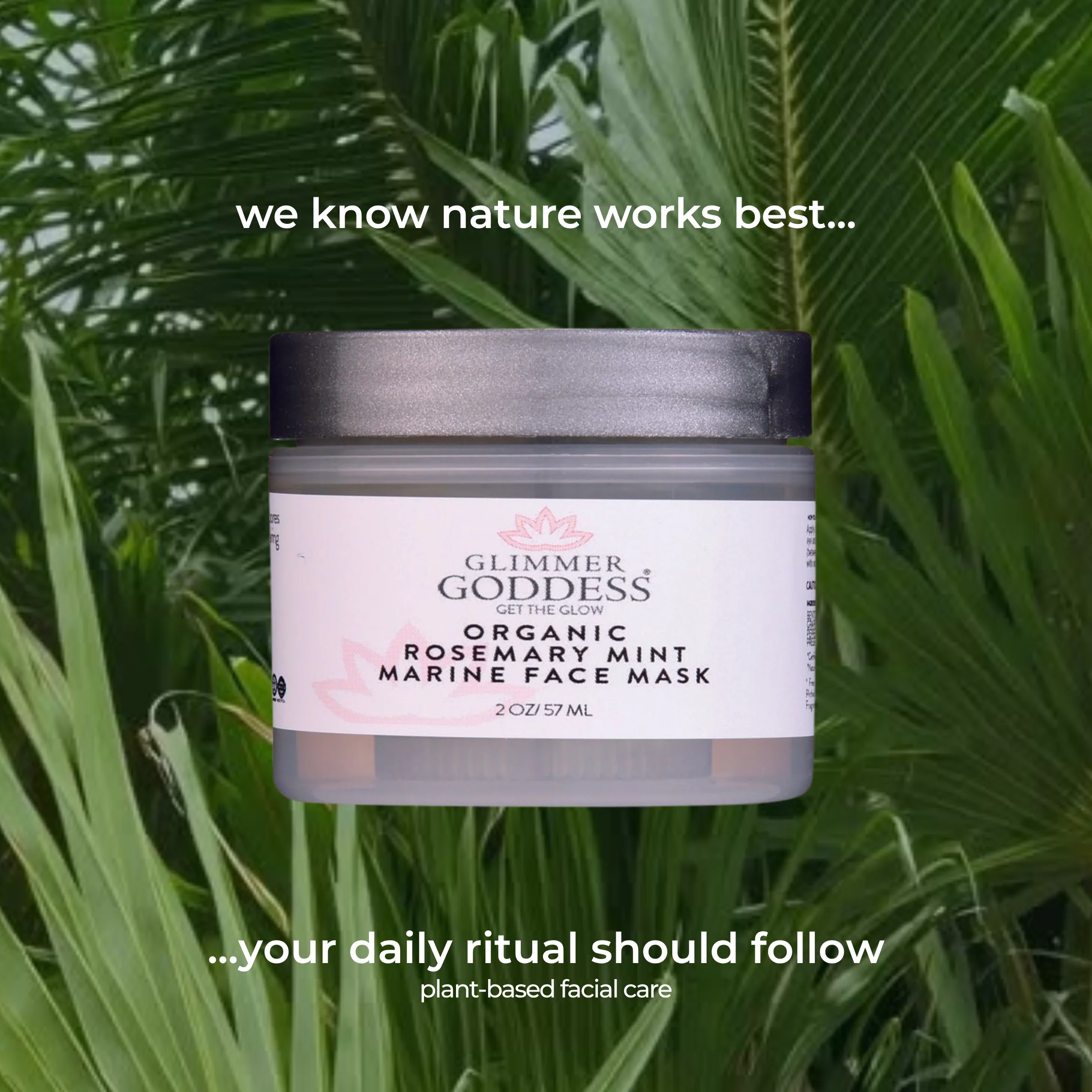 Organic Rosemary Mint Algae Face Mask for Acne & Rosacea - Image 8