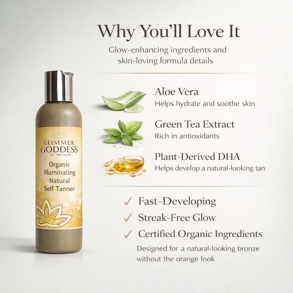 Organic Self Tanner – Fast-Developing Bronze Glow - Image 3