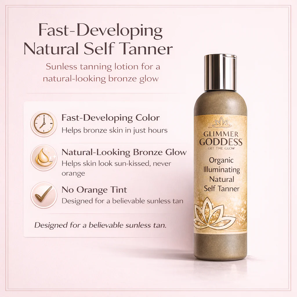 Organic Self Tanner – Fast-Developing Bronze Glow - Image 6