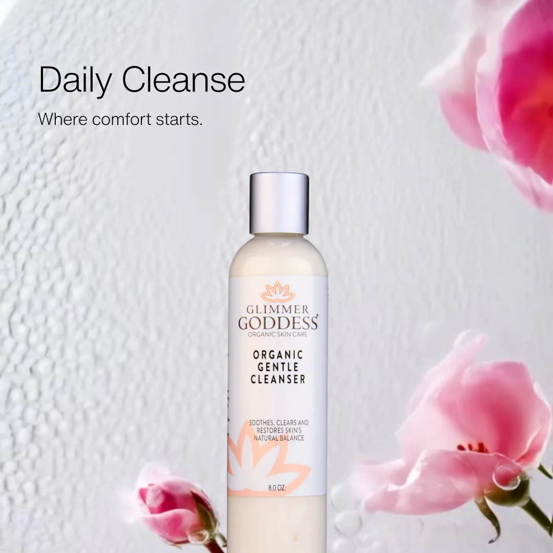 Organic Sensitive Skin Cleanser ā Gentle AHA Face Wash - Image 11