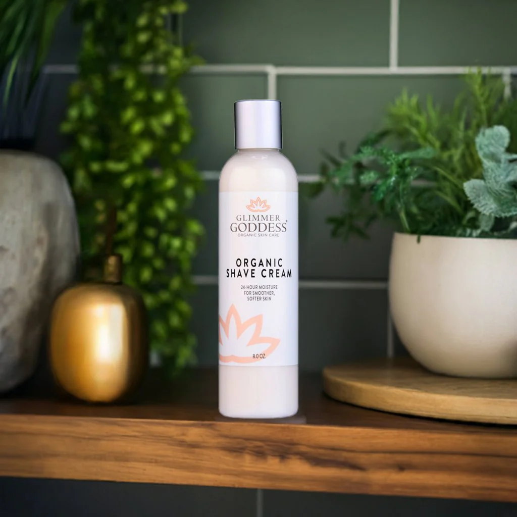 Organic Shave Cream for Sensitive Skin – Hydrating Formula - Image 3