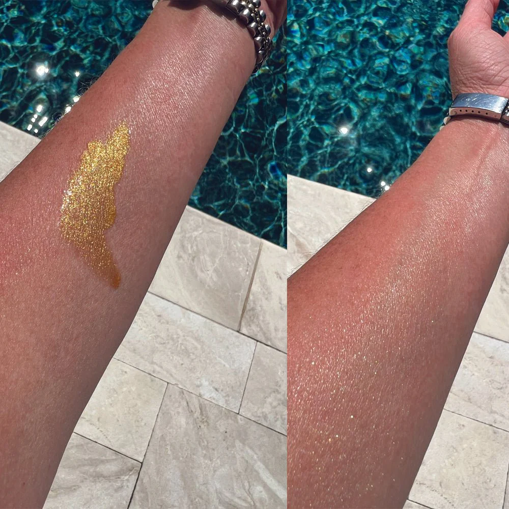 Organic Shimmer Oil โ Illuminating Body Oil in 5 Shades for Radiant Glow & Deep Hydration - Image 7