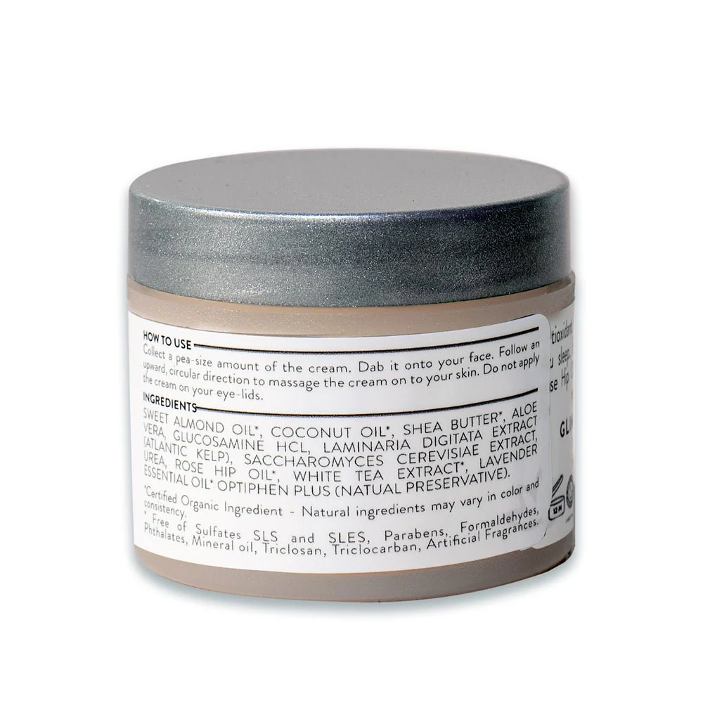 Organic Skin Renewal Night Cream 2 oz – Anti-Aging Treatment - Image 8