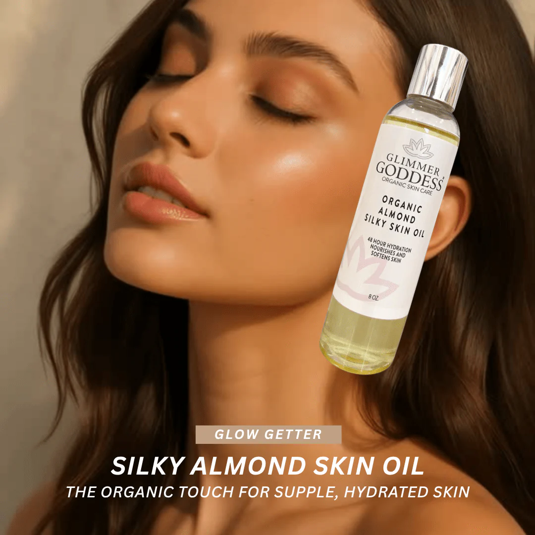 Organic Sweet Almond Silky Skin Oil – 48 Hour Hydration - Image 4