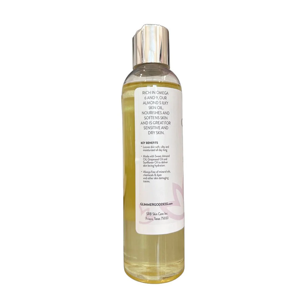 Organic Sweet Almond Silky Skin Oil – 48 Hour Hydration - Image 7