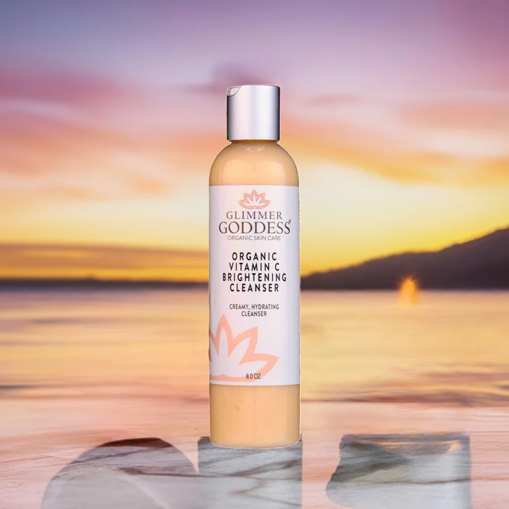 Organic Vitamin C Brightening Cleanser – Gentle Face Wash - Image 3