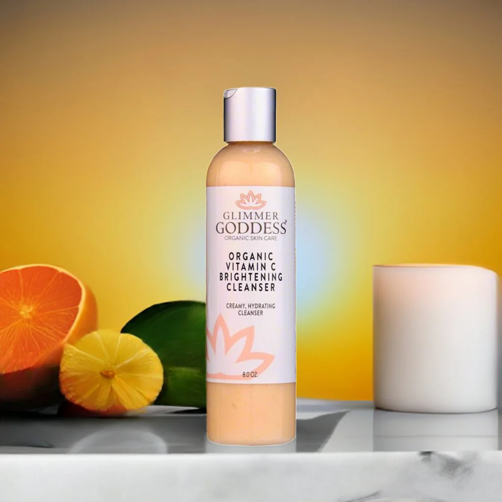 Organic Vitamin C Brightening Cleanser – Gentle Face Wash - Image 4