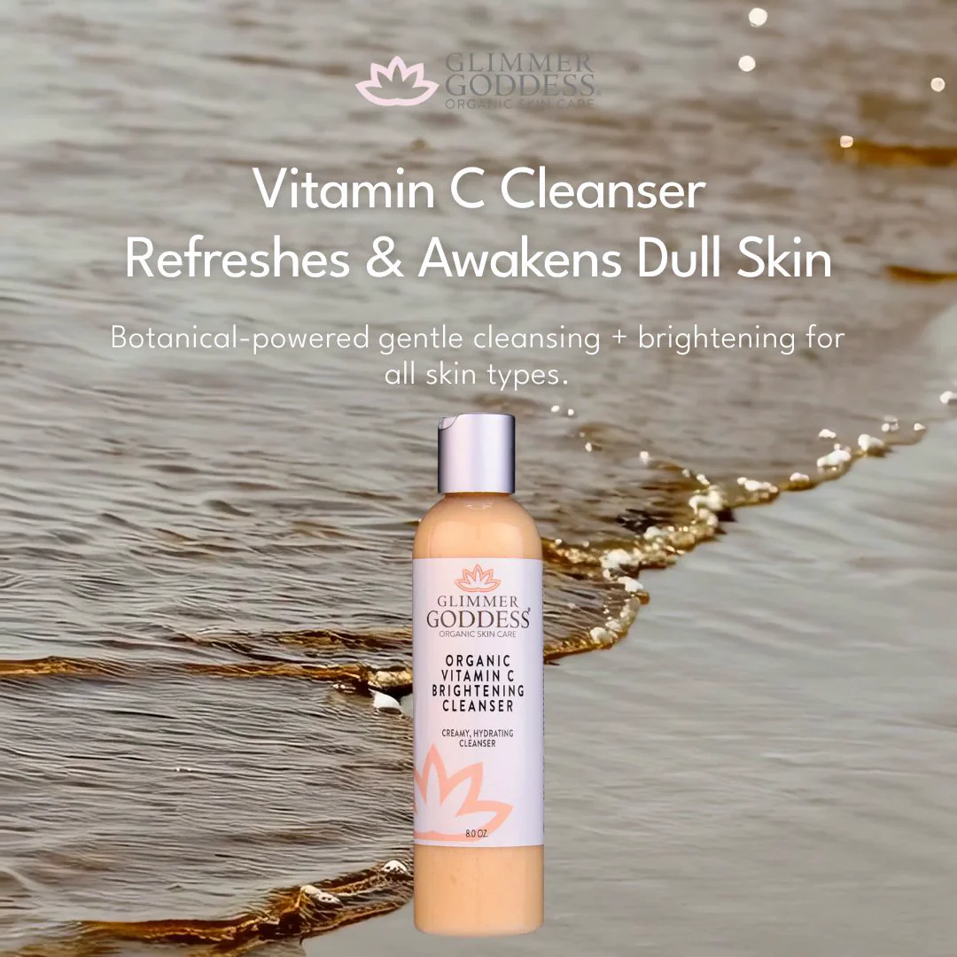 Organic Vitamin C Brightening Cleanser – Gentle Face Wash - Image 9