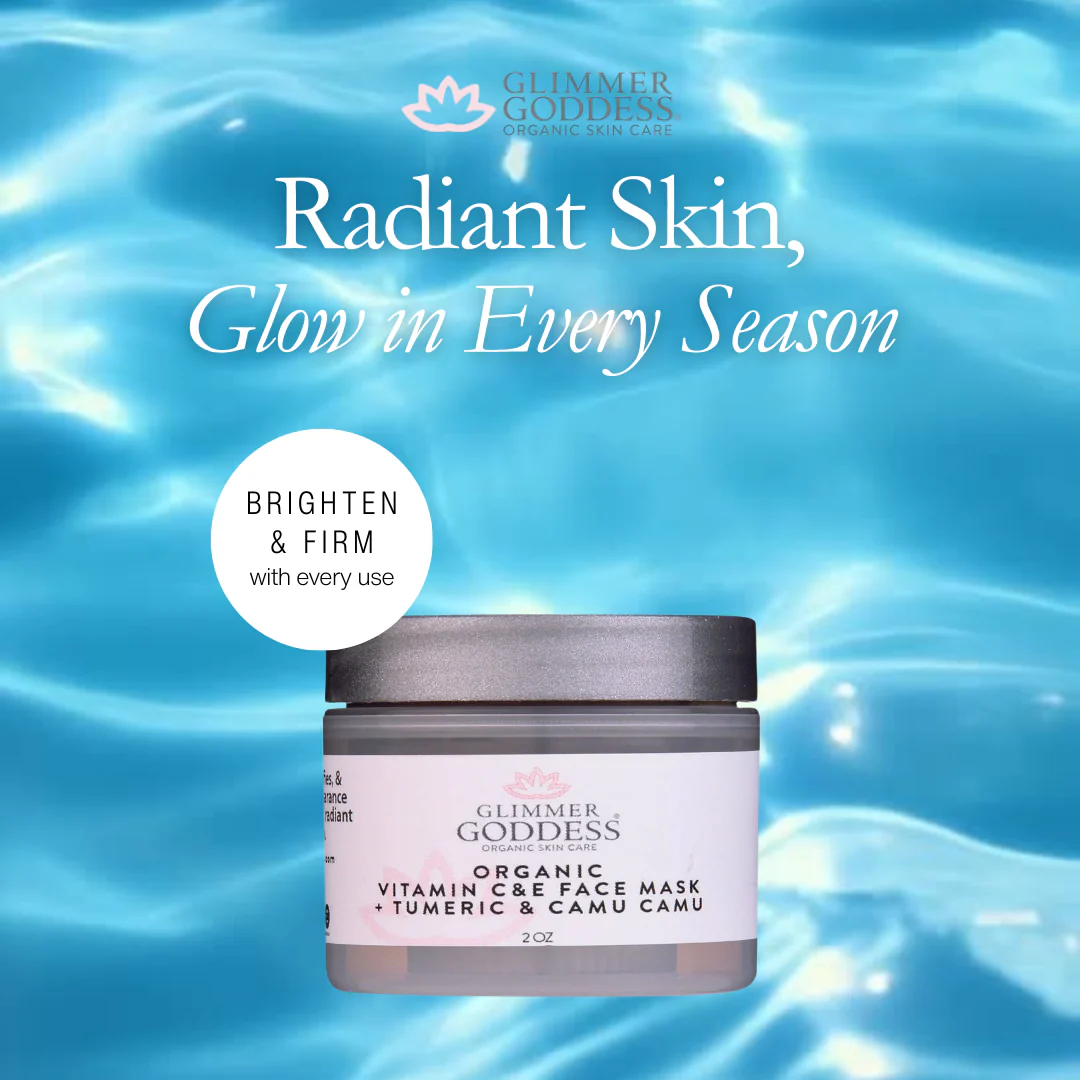 Organic Vitamin C & E Brightening Face Mask - Image 7
