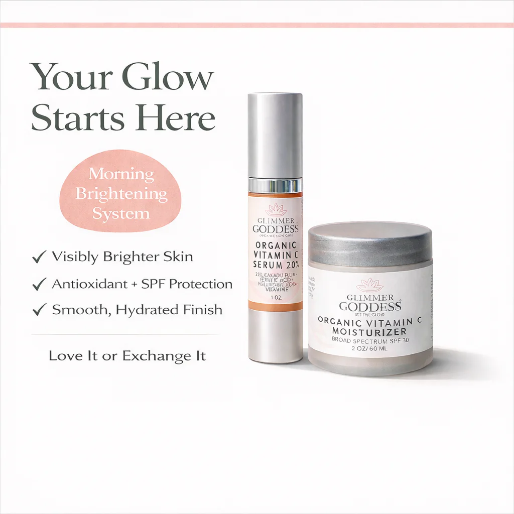 Organic Vitamin C Serum & SPF 30 Moisturizer Duo - Image 6